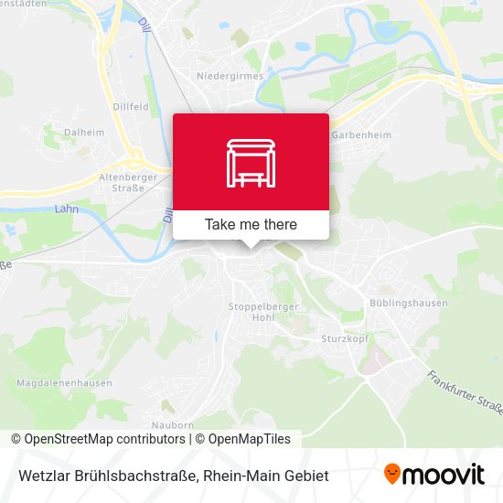 Wetzlar Brühlsbachstraße map