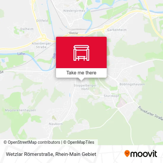 Карта Wetzlar Römerstraße