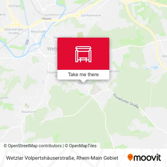 Карта Wetzlar Volpertshäuserstraße