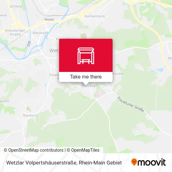 Карта Wetzlar Volpertshäuserstraße