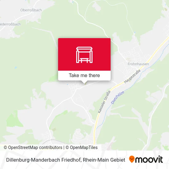 Dillenburg-Manderbach Friedhof map