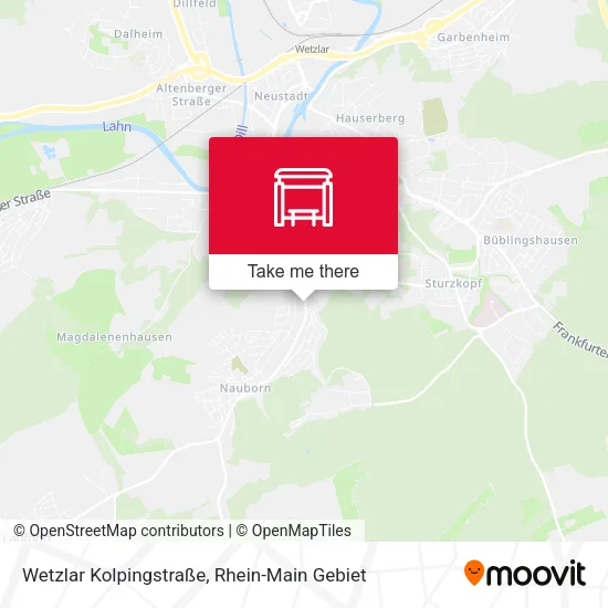 Карта Wetzlar Kolpingstraße
