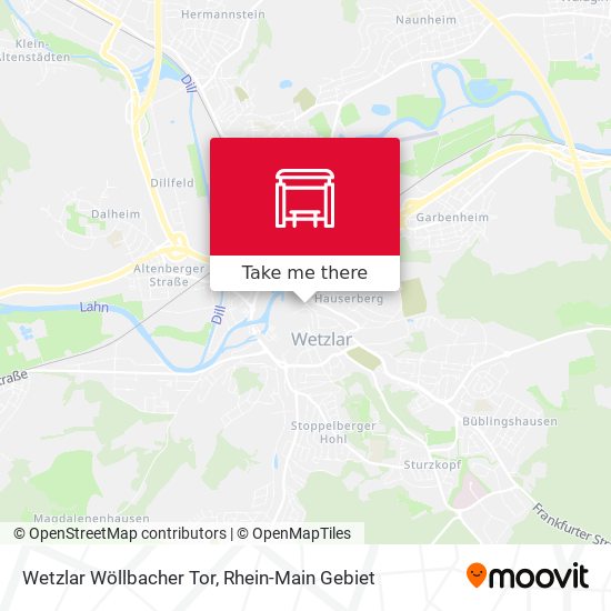 Wetzlar Wöllbacher Tor map