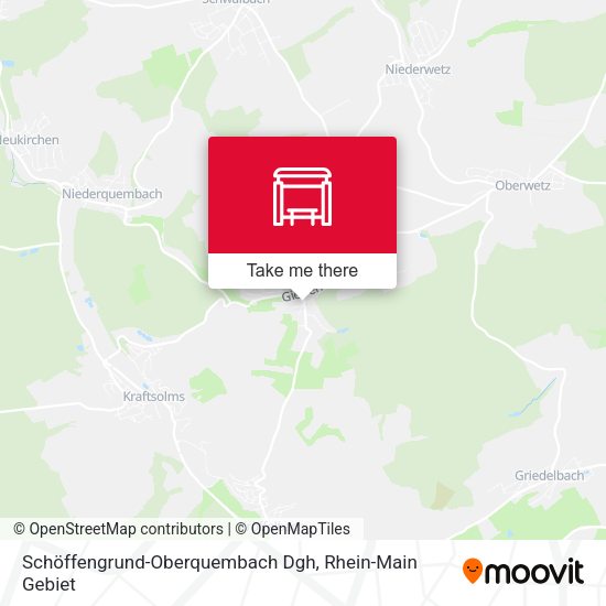 Schöffengrund-Oberquembach Dgh map