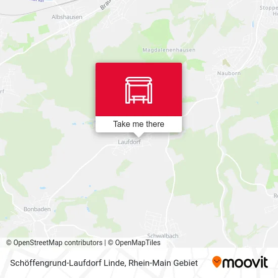 Карта Schöffengrund-Laufdorf Linde