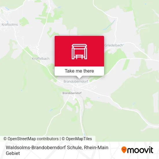 Карта Waldsolms-Brandoberndorf Schule