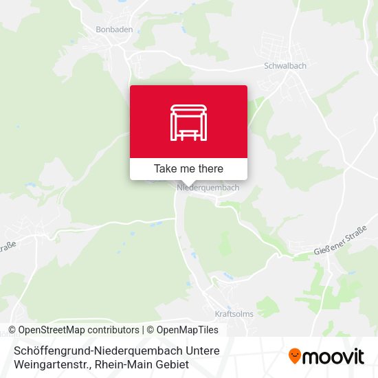 Schöffengrund-Niederquembach Untere Weingartenstr. map