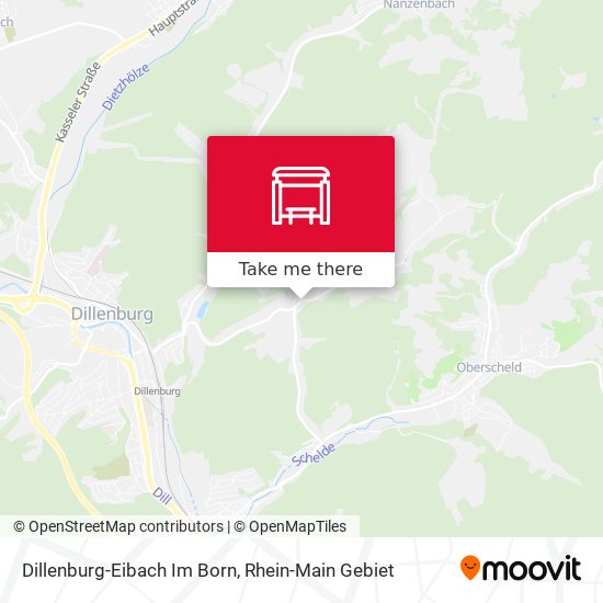 Dillenburg-Eibach Im Born map