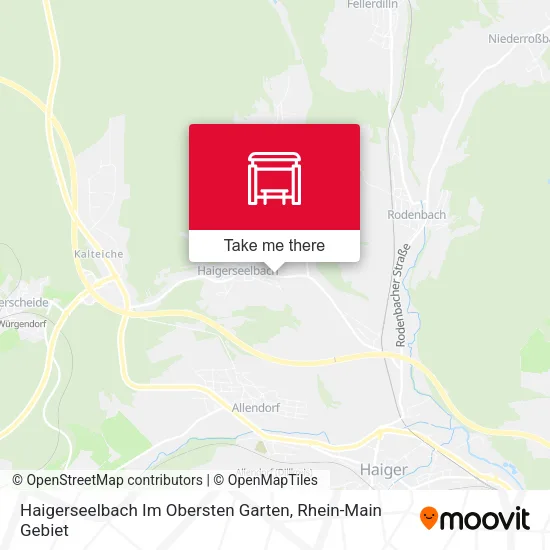 Карта Haigerseelbach Im Obersten Garten