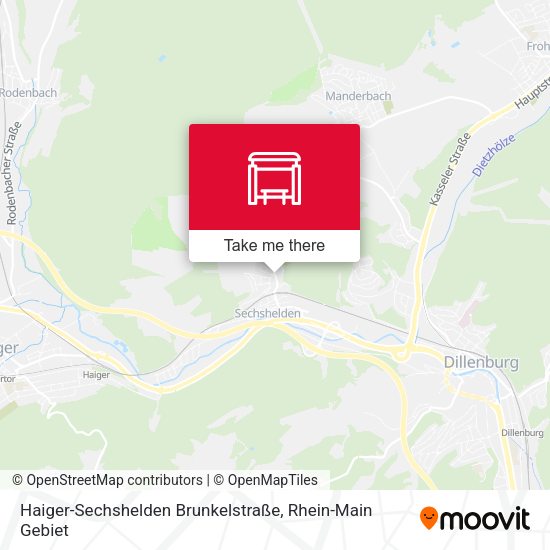 Haiger-Sechshelden Brunkelstraße map