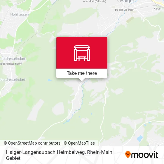 Карта Haiger-Langenaubach Heimbelweg