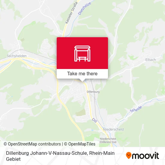 Карта Dillenburg Johann-V-Nassau-Schule