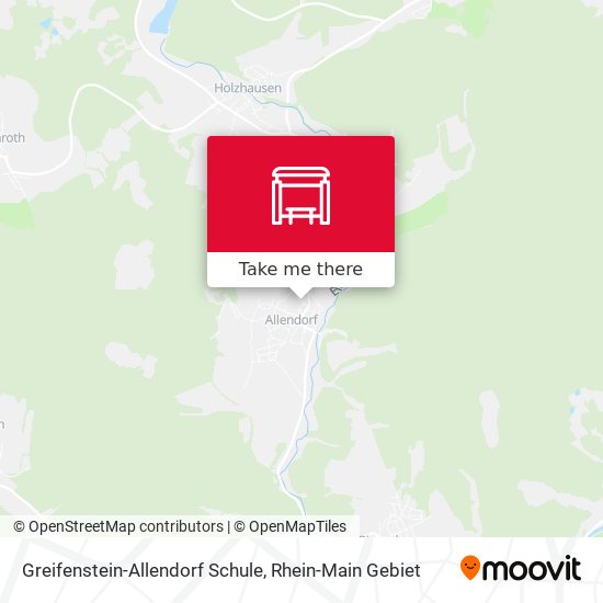 Greifenstein-Allendorf Schule map