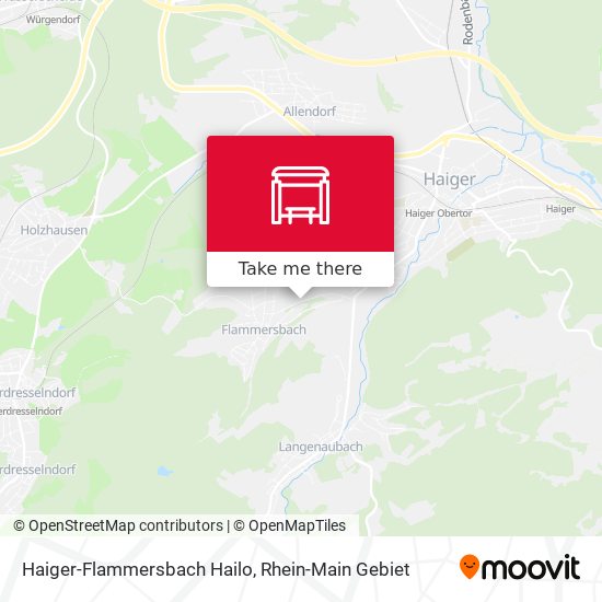 Haiger-Flammersbach Hailo map