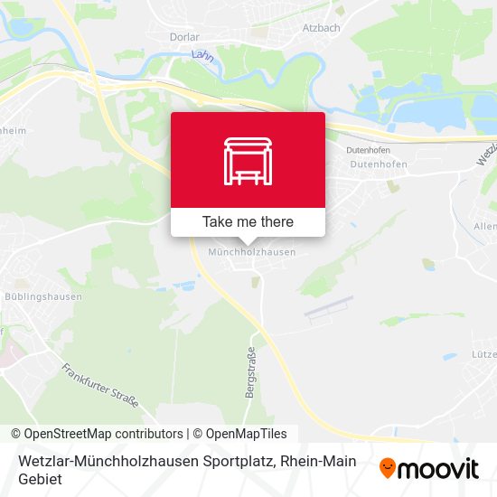 Wetzlar-Münchholzhausen Sportplatz map