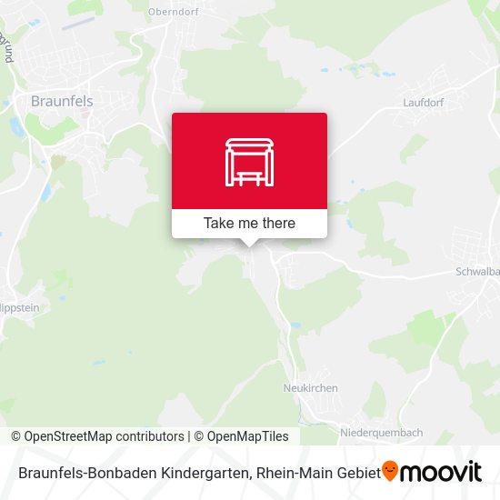 Braunfels-Bonbaden Kindergarten map