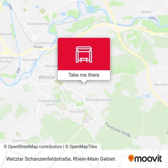 Карта Wetzlar Schanzenfeldstraße