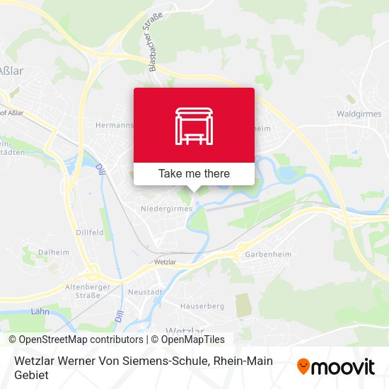 Wetzlar Werner Von Siemens-Schule map