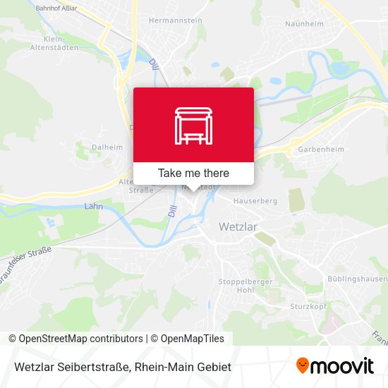Wetzlar Seibertstraße map
