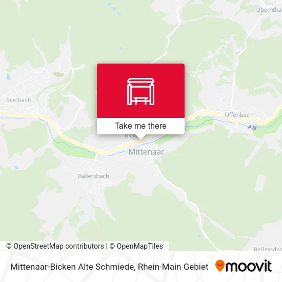 Карта Mittenaar-Bicken Alte Schmiede