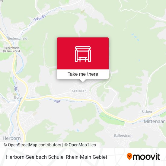 Herborn-Seelbach Schule map