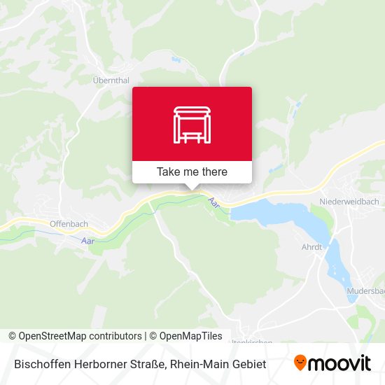 Bischoffen Herborner Straße map
