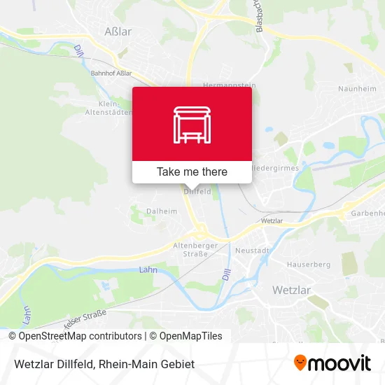 Карта Wetzlar Dillfeld