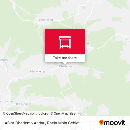 Карта Aßlar-Oberlemp Andau