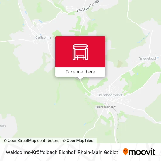 Карта Waldsolms-Kröffelbach Eichhof