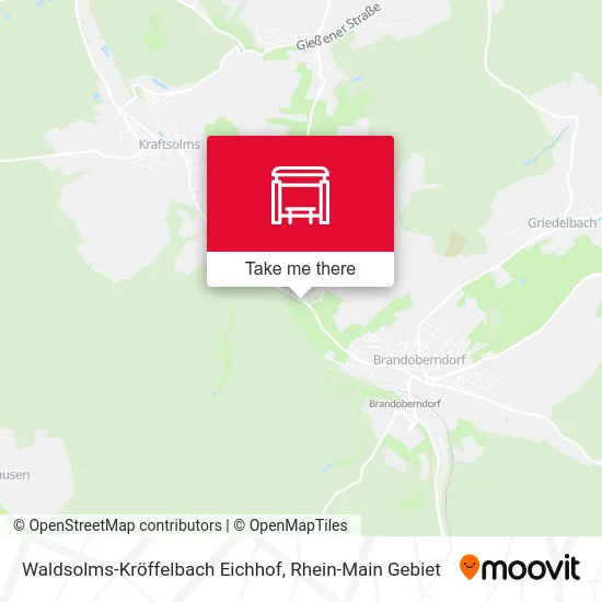 Карта Waldsolms-Kröffelbach Eichhof