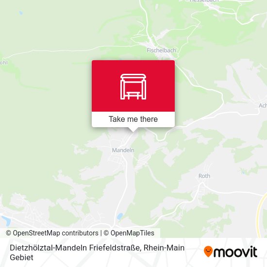 Dietzhölztal-Mandeln Friefeldstraße map