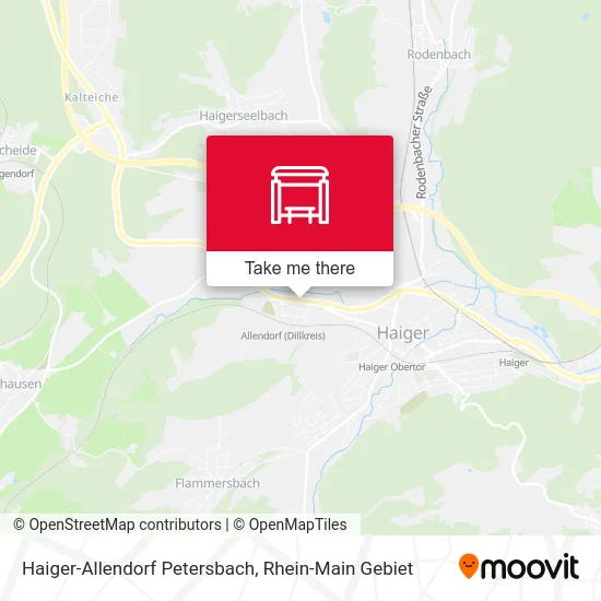 Карта Haiger-Allendorf Petersbach