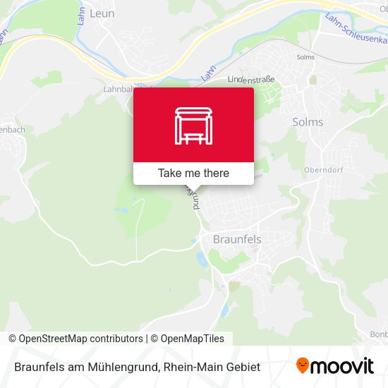 Braunfels am Mühlengrund map
