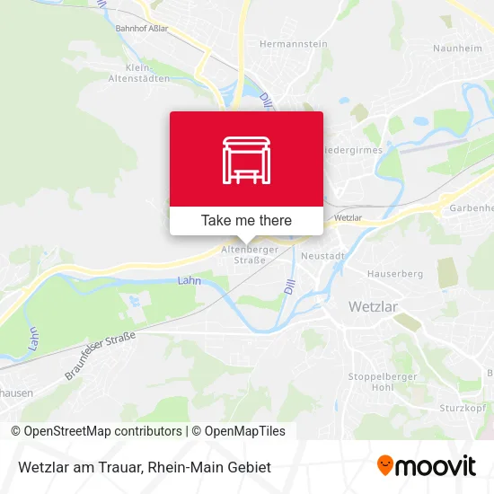 Карта Wetzlar am Trauar