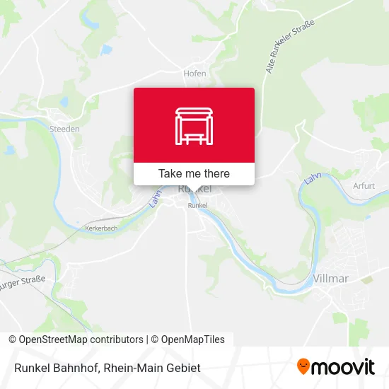 Карта Runkel Bahnhof
