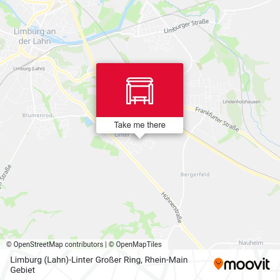 Карта Limburg (Lahn)-Linter Großer Ring