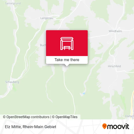 Карта Elz Mitte