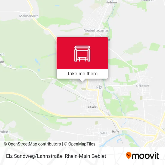 Карта Elz Sandweg/Lahnstraße