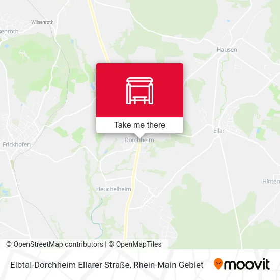 Карта Elbtal-Dorchheim Ellarer Straße