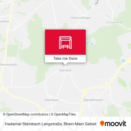 Карта Hadamar-Steinbach Langstraße