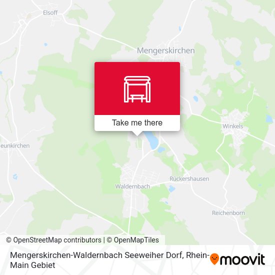 Mengerskirchen-Waldernbach Seeweiher Dorf map