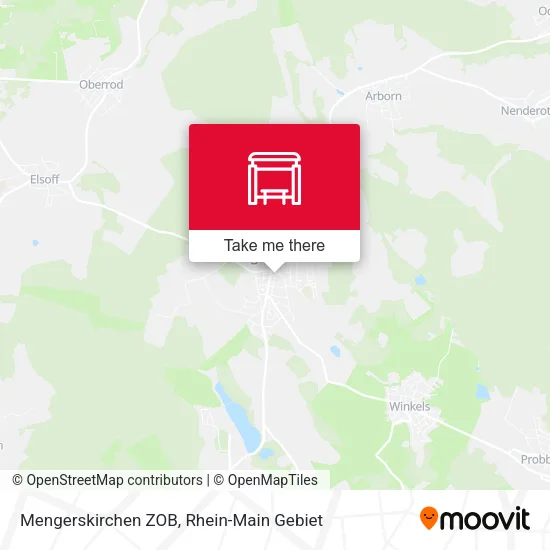 Карта Mengerskirchen ZOB