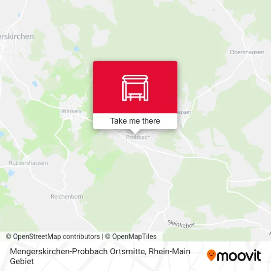 Карта Mengerskirchen-Probbach Ortsmitte