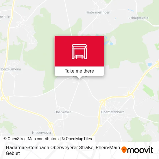 Карта Hadamar-Steinbach Oberweyerer Straße