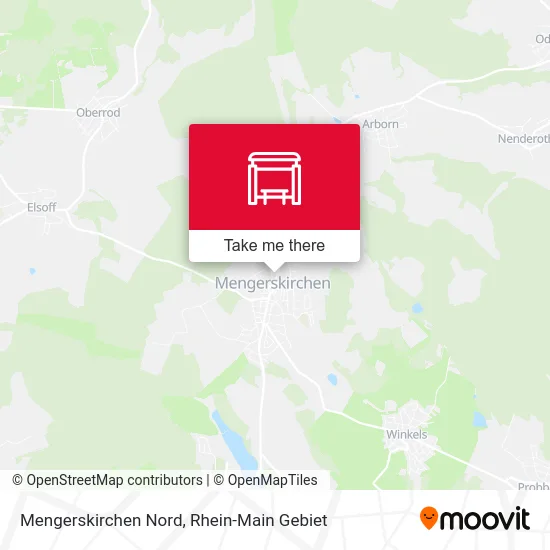 Карта Mengerskirchen Nord