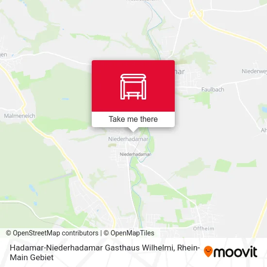Карта Hadamar-Niederhadamar Gasthaus Wilhelmi