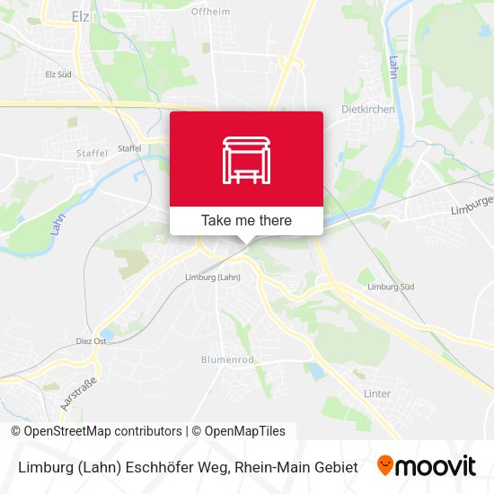 Limburg (Lahn) Eschhöfer Weg map