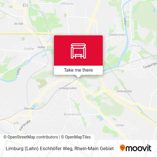 Карта Limburg (Lahn) Eschhöfer Weg