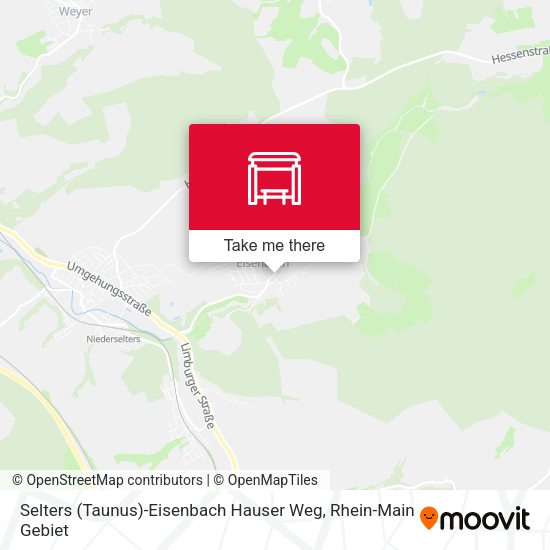 Selters (Taunus)-Eisenbach Hauser Weg map