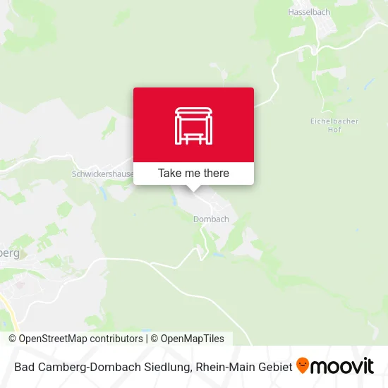 Карта Bad Camberg-Dombach Siedlung